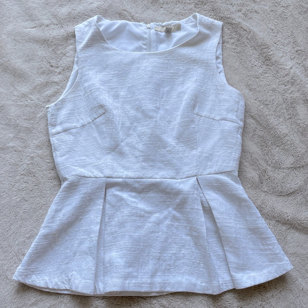 Banana Republic A-line sleeveless top